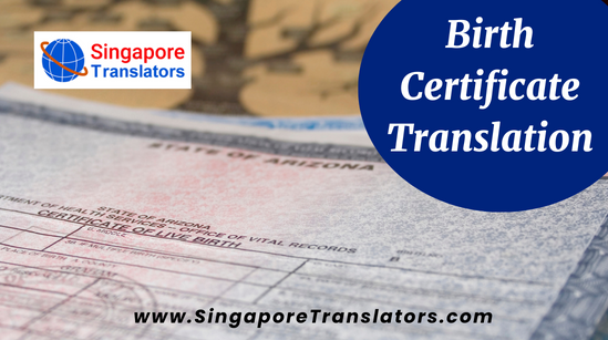 Birth Certificate Translation Service Singapore